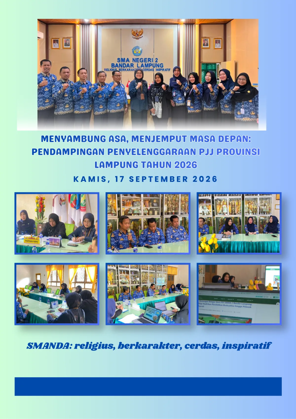 Menyambung Asa, Menjemput Masa Depan: Pendampingan Penyelenggaraan PJJ Provinsi Lampung Tahun 2026